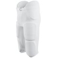 Augusta Medical Systems Llc Augusta 9600A Gridiron Integrated Football Pant - White; Large 9600A_White_L